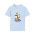 Silly Goose fall tee in Light Blue