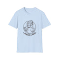 What a Day duck tee in Light Blue